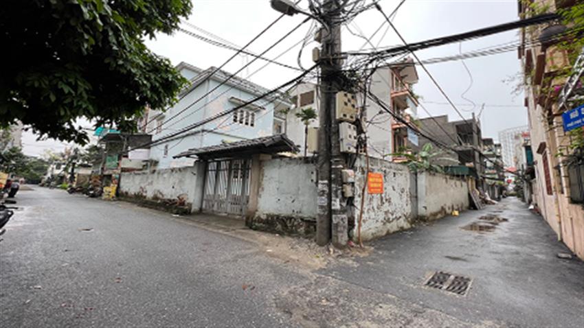Bán nhà mặt phố Phú Thượng Tây Hô, 247m2 mặt tiền 17m một mặt phố một mặt ngõ
